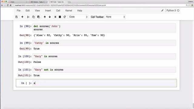 Python3 -- 31. Dictionary Object Methods смотреть онлайн