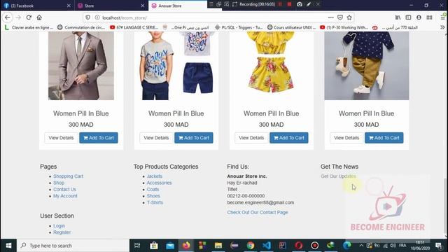 08 - INDEX PHP MAKING FOOTER SECTION - ECOM STORE - BECOME ENGINEER смотреть онлайн