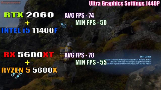RYZEN 5 5600X + RX 5600XT vs INTEL i5 11400F + RTX 2060 || PC GAMES TEST || смотреть онлайн