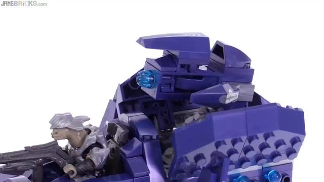 Mega Bloks Halo Covenant Wraith Ambush review! смотреть онлайн