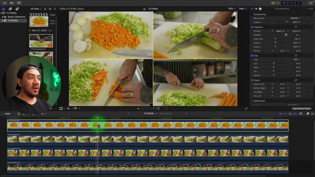 How to Make a Video Collage on Final Cut Pro смотреть онлайн