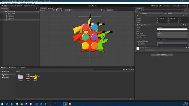 Unity | Components - Sprite Renderer смотреть онлайн