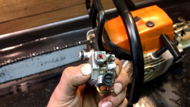 Stihl MS-260,подросли обороты смотреть онлайн