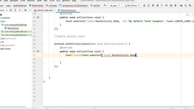 How to create Custom Toast in Android Studio | Lecture # 14 | Coding With Nida смотреть онлайн