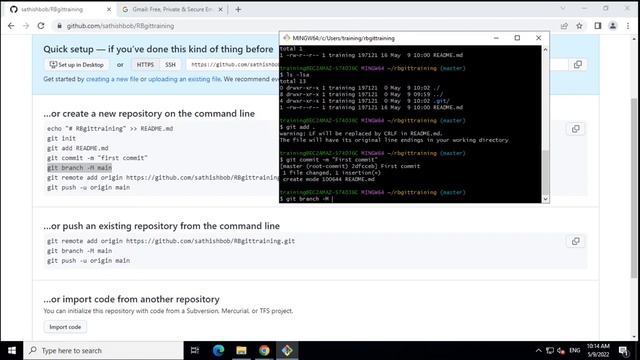 git push to github repository | #devops #github #gitpush смотреть онлайн