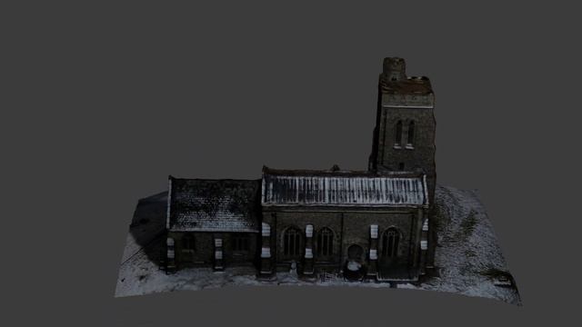 Saint Peter and St Paul Church Ellesborough - Meshroom Blender from DJI Mini 3 Pro 4K video смотреть онлайн
