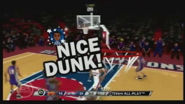 NBA LIVE 09 на Nintendo Wii смотреть онлайн
