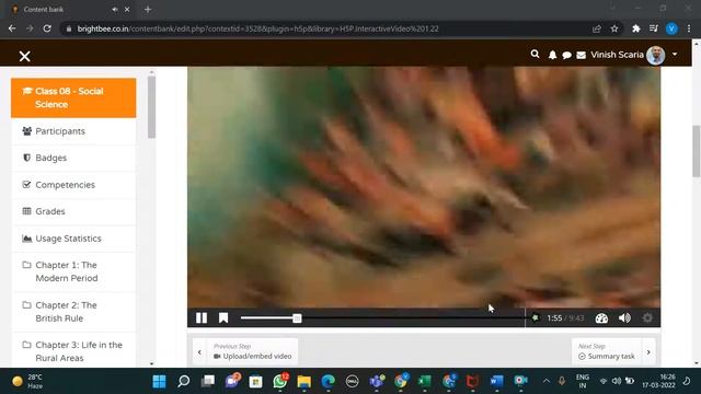 How to create Interactive Video (H5P) in Moodle Content Bank смотреть онлайн