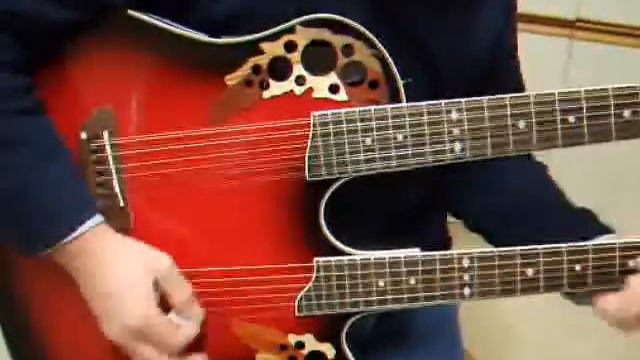 DSCF3772 Ovation twin neck 6 string sound смотреть онлайн