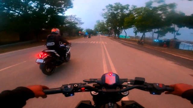 KTM Duke250 and RS200 road ride vlog Video/ JH01RIDER/ Duke250 exhaust sound/ RS200/ ??? смотреть онлайн
