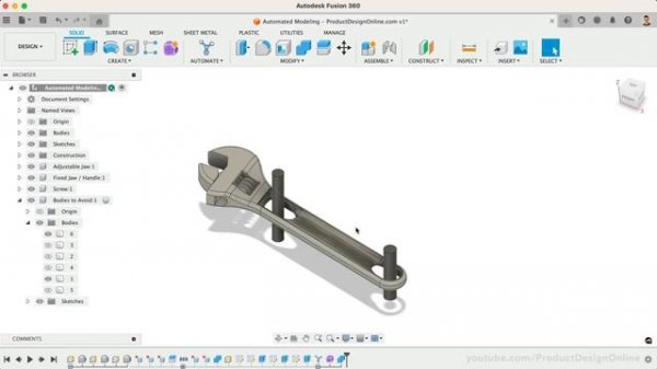 Automated Modeling Fusion 360. The future of CAD?
