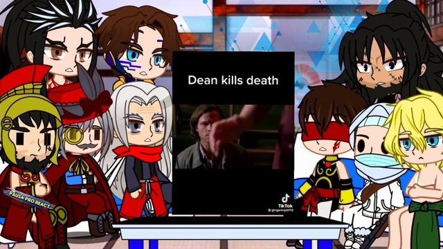 Record of Ragnarok Reacting to Dean/Sam as the New Ragnarok member | DC | gacha club смотреть онлайн