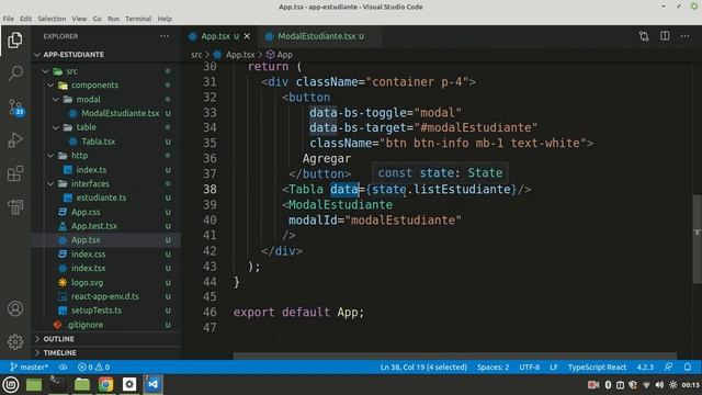 React (Typescript) Express node Mysql | Listar registros смотреть онлайн