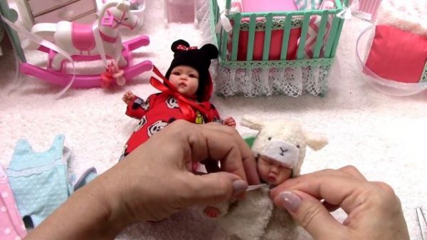 Распаковка одежды для мини реборна от канала mini reborn shop