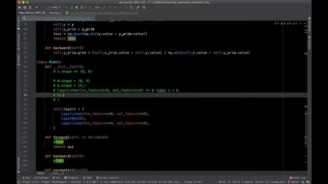 VeA/RTU 2021 Q1 - 7. Numpy-based Neural Networks - Regression смотреть онлайн