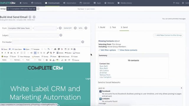 Complete CRM Demo смотреть онлайн
