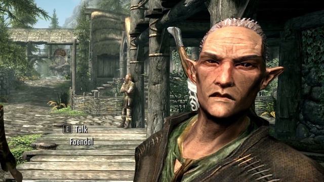 Skyrim: Faendal seeing Camilla in natural lighting смотреть онлайн
