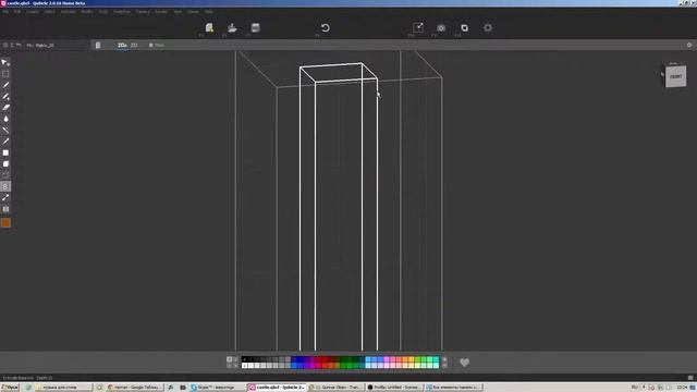 Qubicle #4. [Бочка. Колонна. Факел]