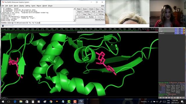 Pymol for Beginners - video 2: labels смотреть онлайн