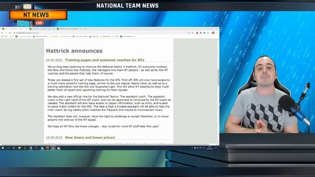 New NT features #Hattrick смотреть онлайн