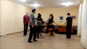 Новая русская кадриль. Линдрот, 1865 г. Фигура 3