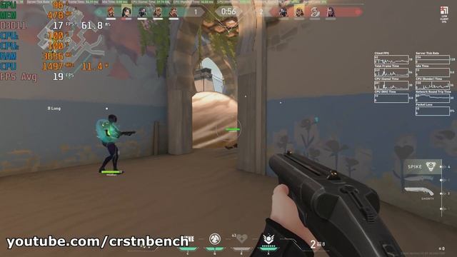 Intel Celeron 1007U \ Valorant @720p low settings (1,5GHz CPU) (4GB RAM) смотреть онлайн