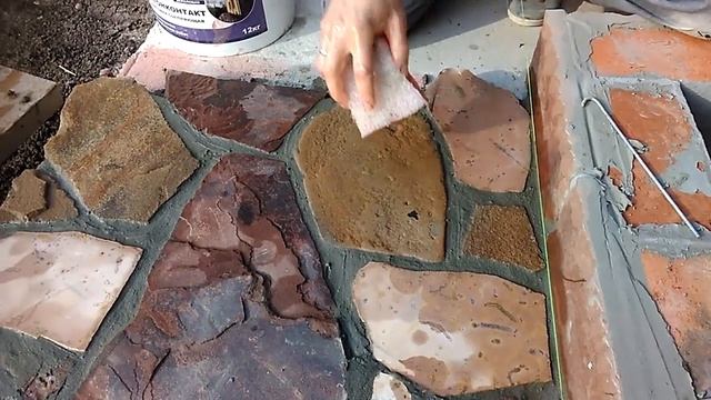 Как отмыть камень.How to wash a stone. смотреть онлайн