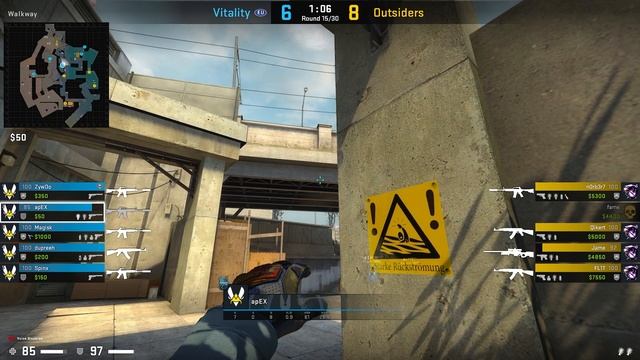 How to play CT B Rotator on Overpass with Apex | CSGO Breakdown смотреть онлайн