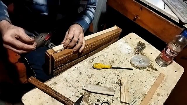 Саморез вместо гвоздя для сборки рамок. смотреть онлайн