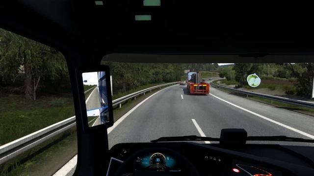 With the electric Mercedes-Benz Urban to the customer - Euro Truck Simulator 2 смотреть онлайн