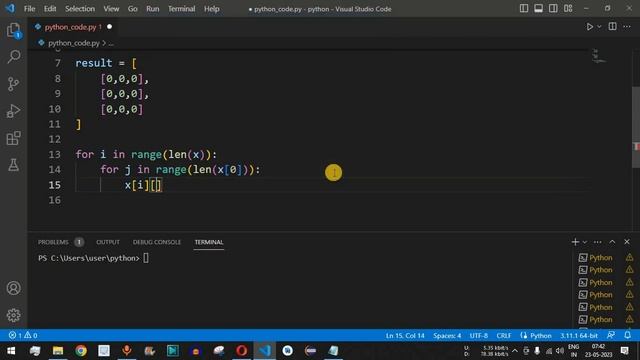 Python Program #34 - Transpose a Matrix in Python смотреть онлайн
