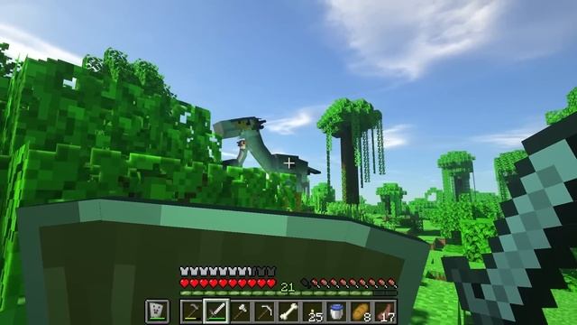 100 Hari Minecraft Jurassic Island смотреть онлайн