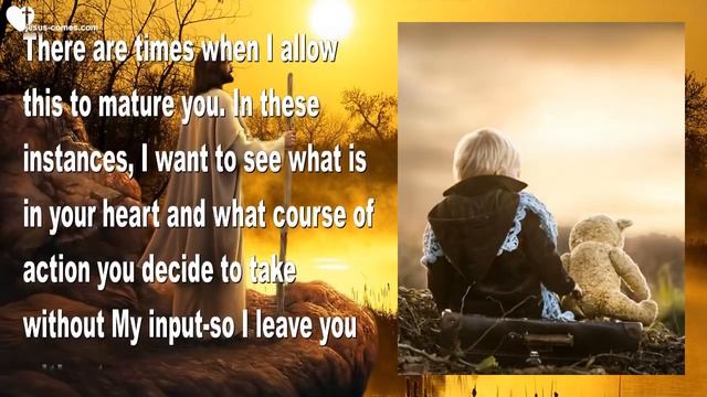 Let go of the Way you want to hear Me and accept My Way ❤️ Love Letter from Jesus смотреть онлайн
