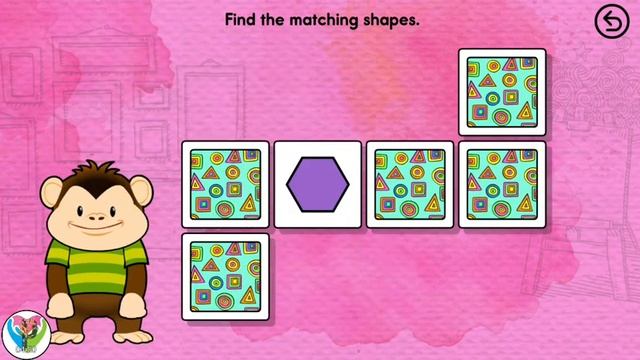 Monkey Preschool Learning about Shapes смотреть онлайн