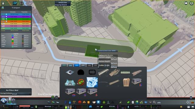 Cities Skylines: City of Westdale - EP 04 - Underbridge Park, City Detailing смотреть онлайн