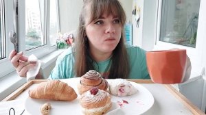 Мукбанг сладкий САМЫЕ вкусные пирожные и кофе | Под ваши истории, мистика