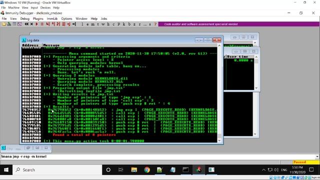 Another buffer overflow through command line argument on Windows 10 смотреть онлайн