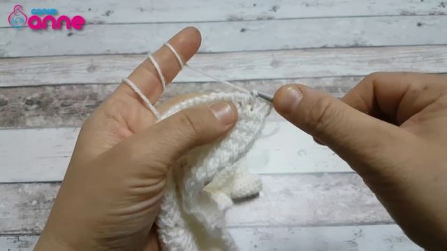 Tığ İşi Yakadan Başlama Bebek Yeleği #bebekyeleği @Canım Anne смотреть онлайн