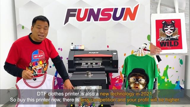 10 reasons Why you must buy Funsun DTF Printer ? Why its 2022 Best Direct To Film Printer ? смотреть онлайн