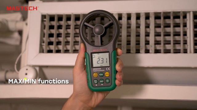 MASTECH MS6252A Anemometer смотреть онлайн