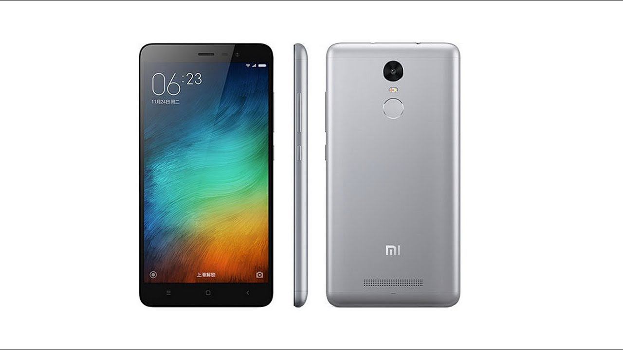 Смартфон Xiaomi Redmi Note 3 PRO смотреть онлайн