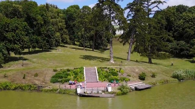 Усадьба Качановка. Вид с высоты HQ смотреть онлайн