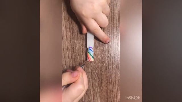Сонечка подготовила для вас новое видео!! как нарисовать радугу гель лаком смотреть онлайн
