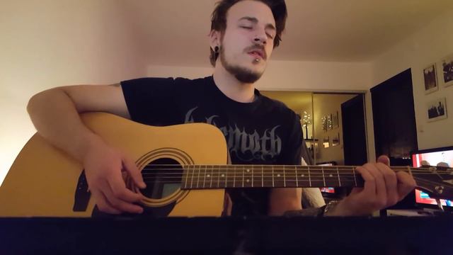 Guns N' Roses - Knocking On Heavens Door (acoustic cover) смотреть онлайн
