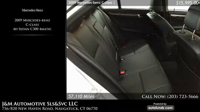 Used 2009 Mercedes-benz C-class | J&M Automotive Sls&Svc LLC, Naugatuck, CT - SOLD смотреть онлайн