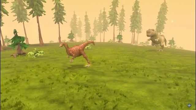T-Rex vs Gallimimus | T-Rex vs Dino Level Challenge [S1E2] | SPORE смотреть онлайн
