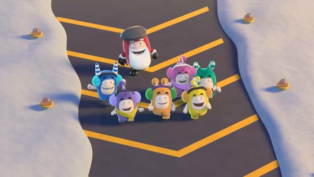 Santa Swap - OddBods Christmas Special! | @Oddbods | Holiday Magic! смотреть онлайн