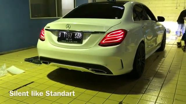 Mercedes Benz C300 W205 | ARMYTRIX Valvetronic Exhaust | Loud Revs Sound Test Review 2017 2018 смотреть онлайн
