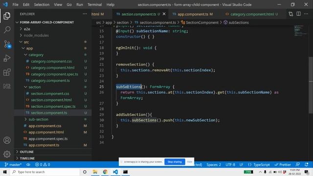 Angular FormArray | Angular Dynamic FormArray | Angular Nested FormArray with Child Components смотреть онлайн