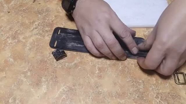 Кожаный напульсник по советском образцу. смотреть онлайн